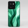 4NewCase - Kryt pre MOTOROLA - Motorola Edge 50 Neo - GLOSSY - Green Waves - 1014570500035