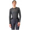 CASTELLI Cyklistické tričko s dlhým rukávom - MEDIO BASE LAYER W - šedá M
