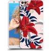 Picasee silikónový prehľadný obal pre Huawei P Smart - Red Lily
