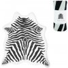 Textilomanie Osuška ZEBRA, čiernobiela 146 x 150 cm, 100% polyester
