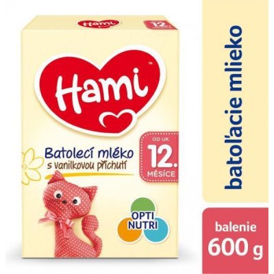 Hami 3 s príchuťou vanilky 600 g