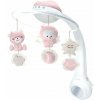 Infantino Hudební kolotoč 3v1 Dusty Pink (773554020502)