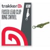 Trakker Závesky Fused Lead Clip Ring Swivel 5ks