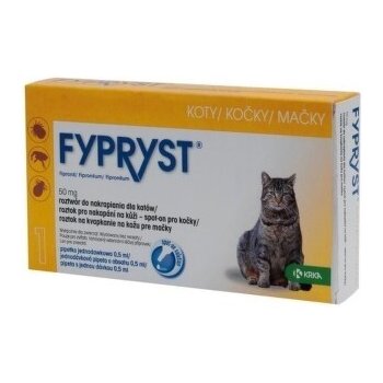 Fypryst 50 mg mačky 0,5 ml