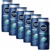 NIVEA Pánsky sprchový gél Fresh Kick 6 x 500ml