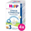 4x HiPP 3 Junior Combiotik® Batoľacie mlieko od uk. 1. roka 700 g VP-F160319