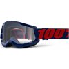 100% SPEEDLAB Cyklistické okuliare - STRATA 2 - modrá/červená