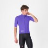 CASTELLI Cyklistická vetruodolná bunda - DO.DI.CI. SHORT SLEEVE - fialová M