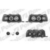Audi 80 91-94 predné svetlá L+P tuning H1+H1 čierné
