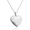 Dámsky náhrdelník srdce Valentín z chirurgickej ocele S592080