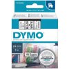 páska DYMO 53713 D1 Black On White Tape (24mm) S0720930