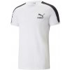Pánske tričko Puma, T7 ICONIC TEE Biela,Čierna L
