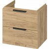 Cersanit Malika, závesná umývadlová skrinka 594x450x551 mm, dub, S598-045-DSM
