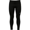 Pánske bežecké nohavice Odlo, M ESSENTIAL WARM TIGHTS čierna,sivá S