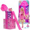 Barbie narodeninové prekvapenie so šmýkačkou – Party Unboxed set