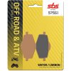 Predné brzdové doštičky / obloženie SBS Yamaha TTR 225 2001 - 2004 směs SI