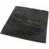 ROUTNER Kúpeľňová predložka UNI COLOR Antracit 10101 - Antracit / 60 x 60 cm 10101