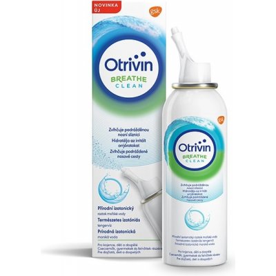 OTRIVIN Breathe clean izotonický nosový sprej s morskou vodou 100 ml