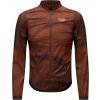 Cyklistická bunda Pas Normal Studios Mechanism Stow Away Jacket - AOP Light brown M