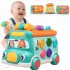 BUS PRE DETI HRAČKA NA TRIEDENIE KLOCKOV WHACK-A-MOLE INTERAKTÍVNY HUDOBNÝ AUTOBUS