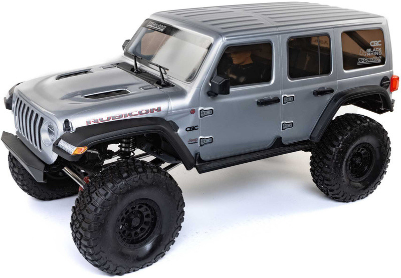 Axial SCX6 Jeep JLU Wrangler 4WD RTR strieborná 1:6