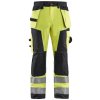 Blåkläder AB 1568 remeslnické výstražné kalhoty Farba: Žlutá/cerná, Veľkosť: C52
