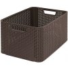 Curver úložný box RATTAN style2 L hnedý
