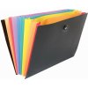 Harmoniková taška, PP, 8 záložiek, VIQUEL RainbowClass, čierna
