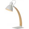 Lucide Lucide 03613/01/31 - Stolná lampa CURF 1xE27/60W/230V biela LC0803 + záruka 3 roky zadarmo