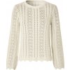esmara® Dámsky pletený pulóver biela