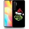 Picasee silikónový čierny obal pre Xiaomi Mi Note 10 Lite - Grinch 2