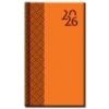 Diár 2026 MINI VENETIA, A6, týždenný, oranžový, 144 listov, 80 x 140mm