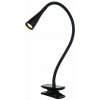 LUCIDE 18256/03/30 ZOZY Stolová lampička LED 3W čierna