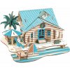 Woodcraft Drevené 3D puzzle Vila na Bali