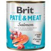 BRIT Pate&Meat Salmon 800 g paštéta s lososom