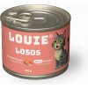 Konzerva LOUIE losos, prebiotika 200g pre mačky