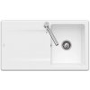 VILLEROY & BOCH VILLEROY & BOCH - Keramický drez Siluet 50 Stone white nástavný 900 x 510 bez excentra 333501RW