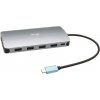 Replikátor portov i-tec USB-C Metal Nano 3x Display Docking Station, Power Delivery 100W (C31NANODOCKPROPD)
