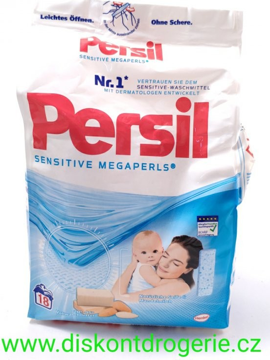 Persil MegaPealrs Sensitive 18 PD