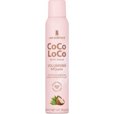 Lee Stafford CoCo LoCo Agave Coconut Mousse penové tužidlo na vlasy 200 ml