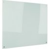 Sklenená magnetická tabuľa na stenu, biela, 700 x 500 mm