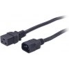 Power Cord, 10A, 100-230V, C14 to C19