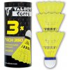 Bedmintonové loptičky TALBOT TORRO Tech 350 Medium 3 ks - žlté