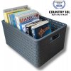 Rotho úložný box Country A4 18L cappuccino