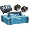 MAKITA súprava Li-ion LXT 18V 2 ks BL1850B+1 ks nabíjačka DC18RC+1 ks Makpac 197624-2