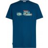 Pánske funkčné tričko Icebreaker Men Merino 150 Tech Lite SS Tee Transportage Veľkosť: L / Farba: modrá