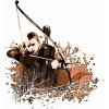 Zuty – Maľovaný Legolas (Pán Prsteňov), 40 × 50 cm, plátno napnuté na rám 8596530237730