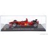 Edicola Ferrari F1 F2000 N 3 Majster sveta sezóna 2000 Michael Schumacher - Con Vetrina - s vitrínou 1:24 červená biela