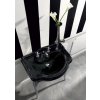 Kerasan Retro umývadlo 73x54 cm klasické umývadlo-umývadlo na nábytok čierna 104704