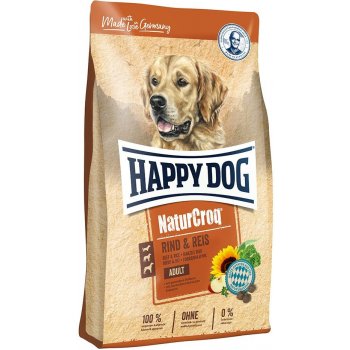 Happy Dog NaturCroq Original Rind & Rice 1 kg